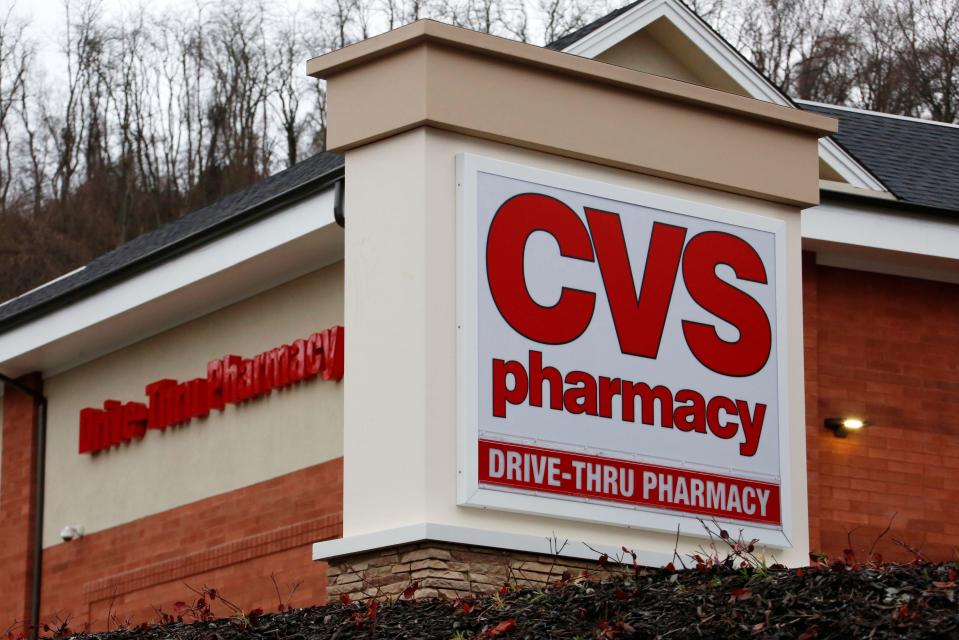 A CVS Pharmacy location is shown in Pittsburgh.