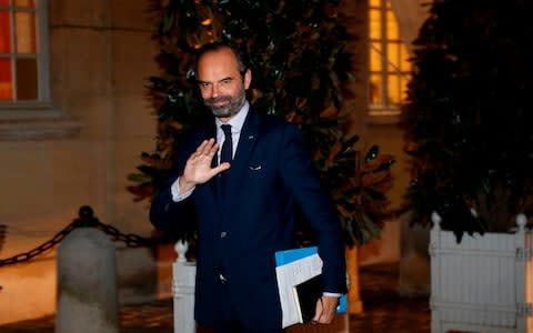 Edouard Philippe has been under pressure to suspend the controversial new taxes - Credit:  FRANCOIS GUILLOT/AFP