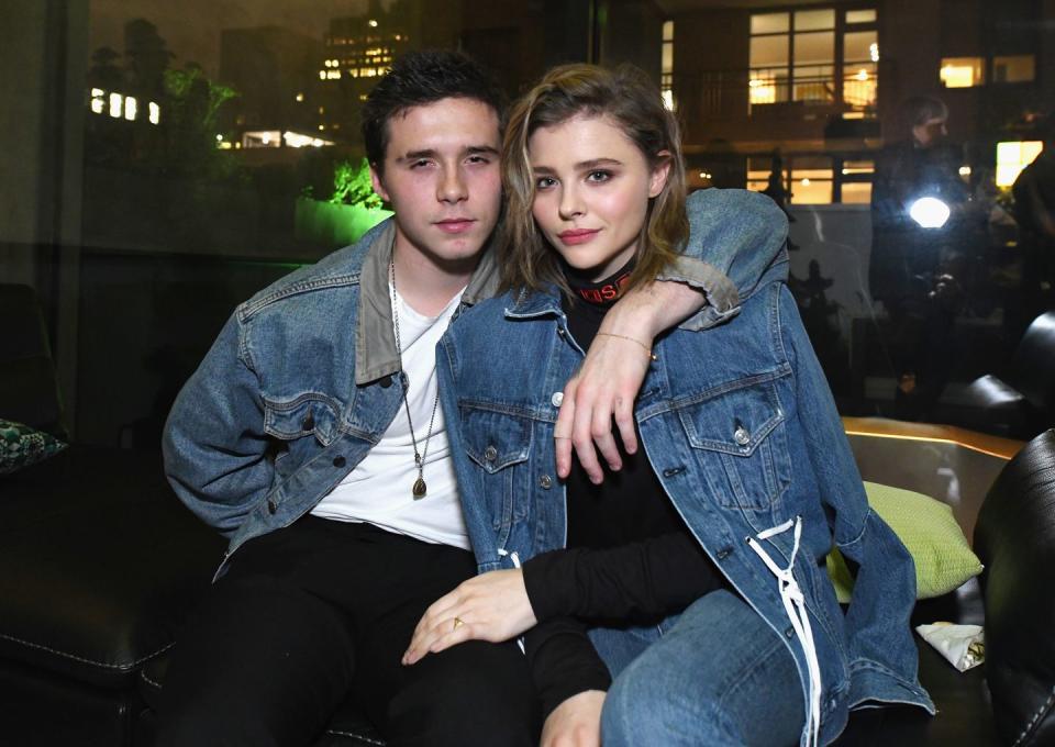 Chloë Grace Moretz and Brooklyn Beckham