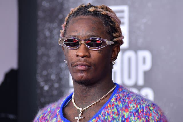 <p>Derek White/WireImage</p> Young Thug