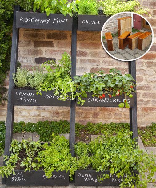 Build this quick planter using recycled drawers to grow all your favourite cooking ingredients.<br>Follow this link for <a rel="nofollow" href="https://au.lifestyle.yahoo.com/better-homes-gardens/diy/h/27844765/how-to-build-a-vertical-herb-garden/" data-ylk="slk:how to make a recycled drawer herb planter;elm:context_link;itc:0;sec:content-canvas" class="link ">how to make a recycled drawer herb planter</a>