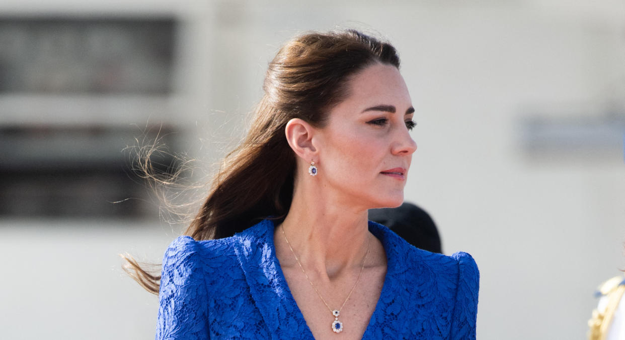 Duchess of Cambridge Belize jewellery