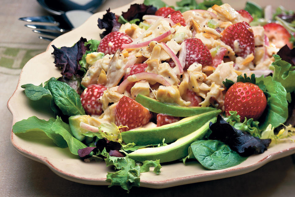 Chicken-and-Strawberry Salad