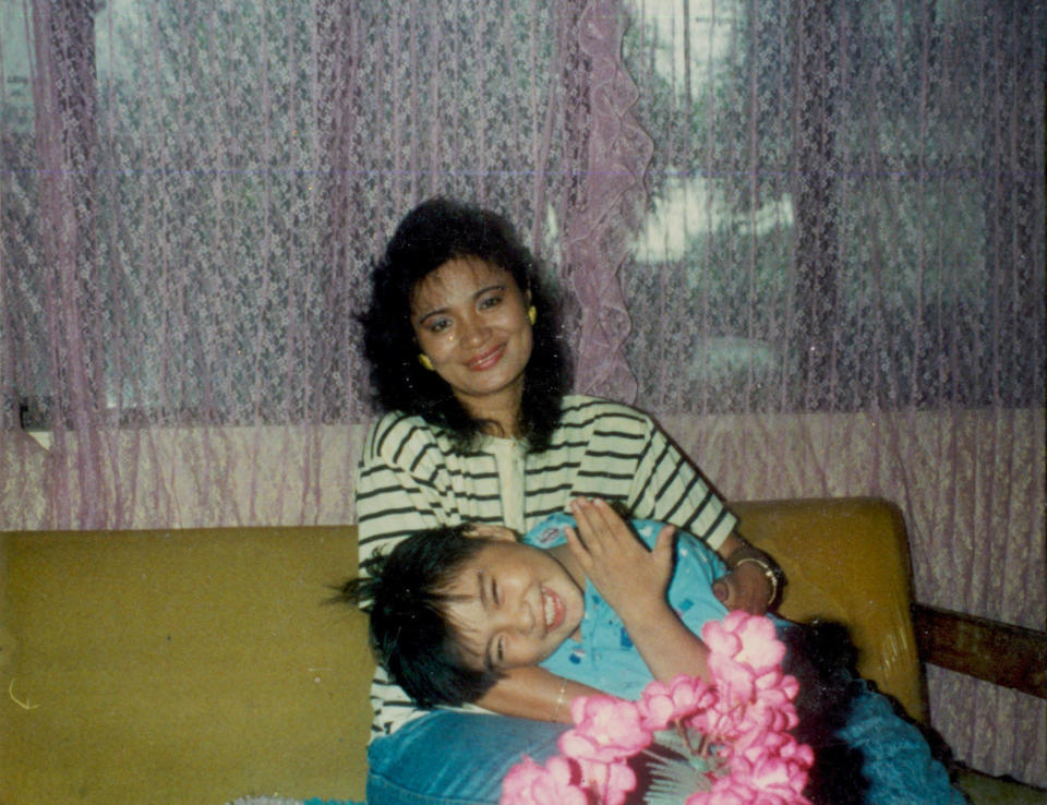 A young Vargas and his mother. (Photo: Courtesy of Jose Antonio Vargas )