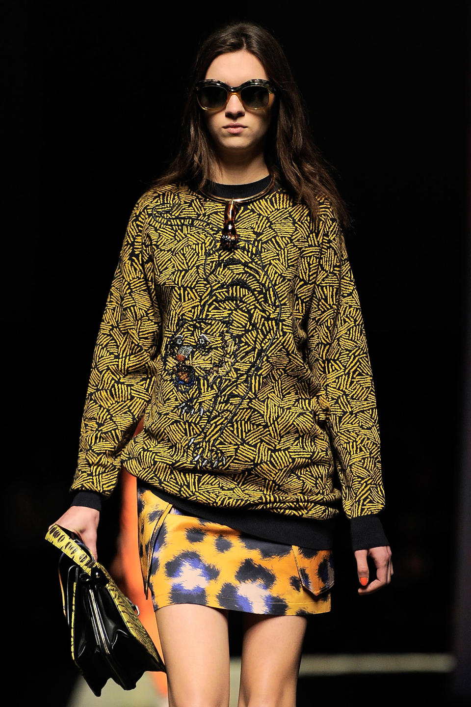 Défilé Kenzo collection printemps/été 2013.