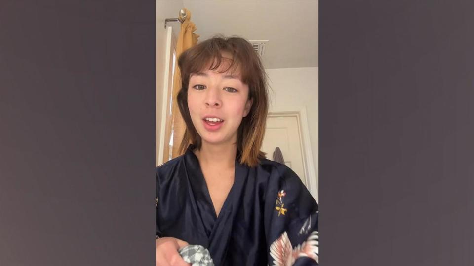 PHOTO: Aubrey Anderson-Emmons appears in this screengrab from a video she shared on TikTok. (Aubrey Anderson-Emmons/Tiktok)