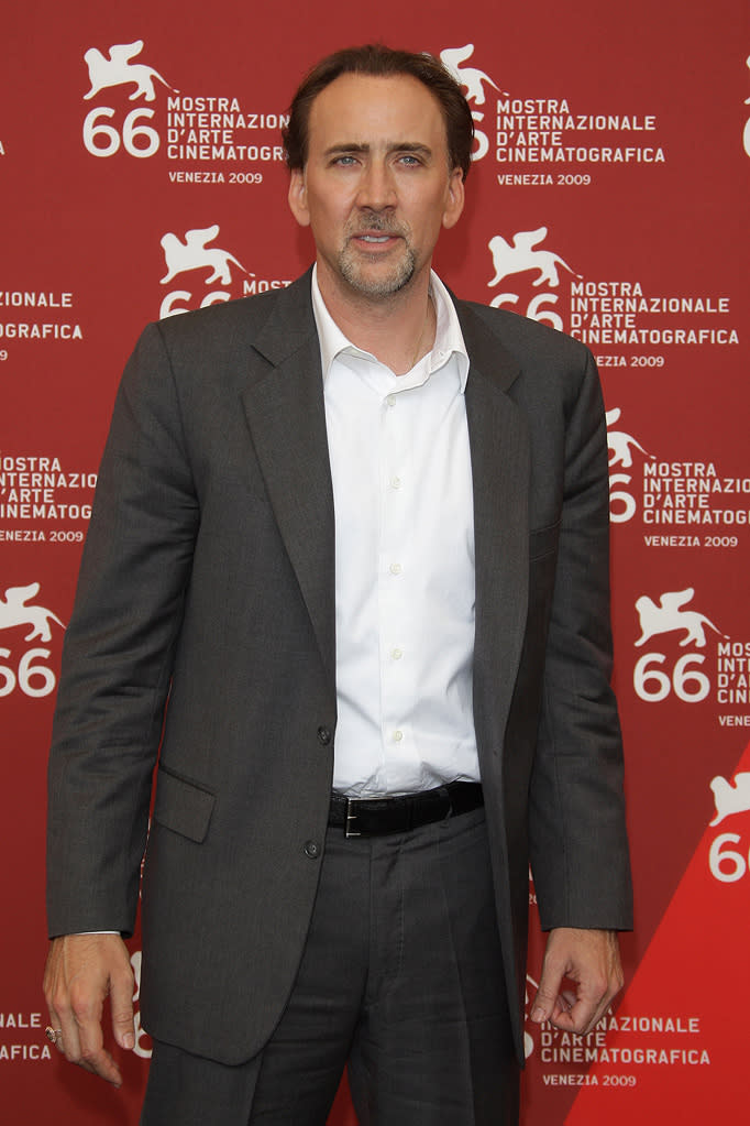 66th Annual Venice Film Festival 2009 Nicolas Cage