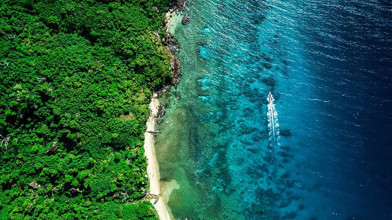 Fiji is known for its pristine waters.