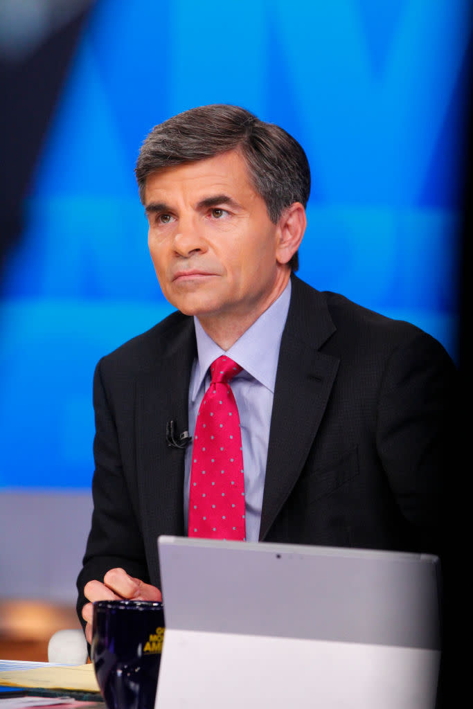 George Stephanopoulos hosting 