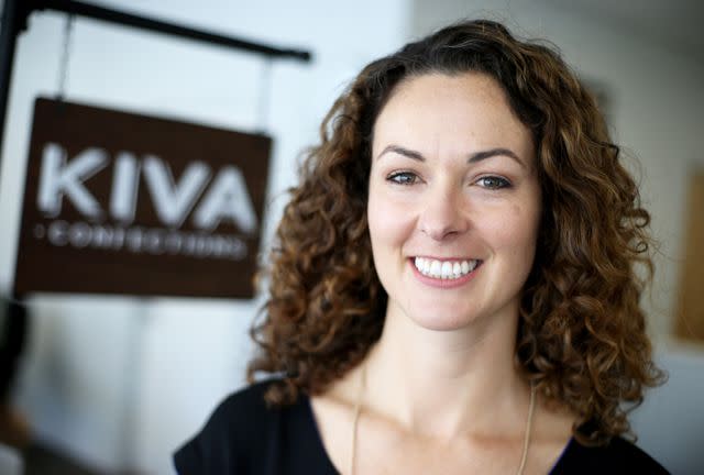 <p>Anda Chu / MediaNews Group / Bay Area News Group / Getty Images</p> Kristi Palmer cofounded Kiva Confections with her husband Scott, crafting their first products out of their home kitchen.