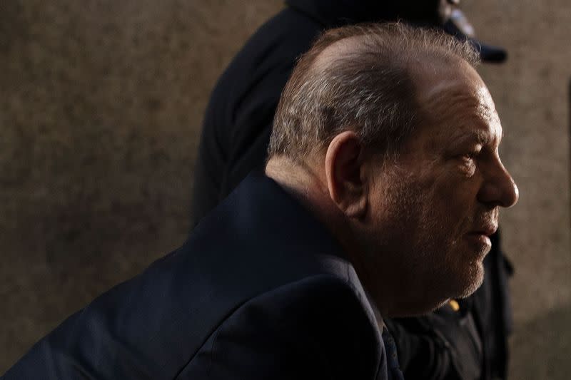 Harvey Weinstein arrives at New York Criminal Court for another day of jury deliberations in his sexual assault trial in the Manhattan borough of New York City