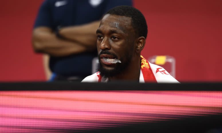 Kemba Walker at the FIBA World Cup on Thursday.