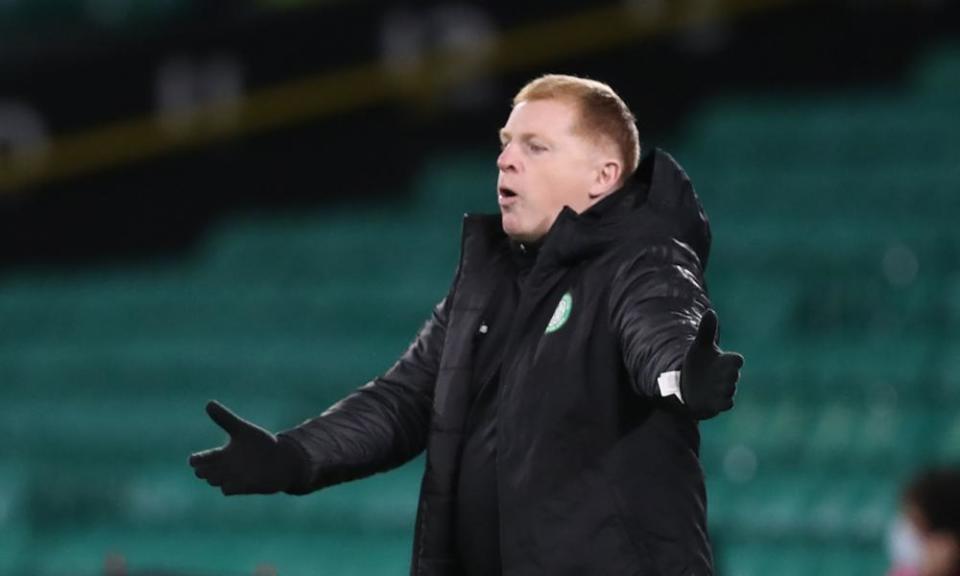 Neil Lennon said there were signs of improvement after the painful home defeat to Rangers.