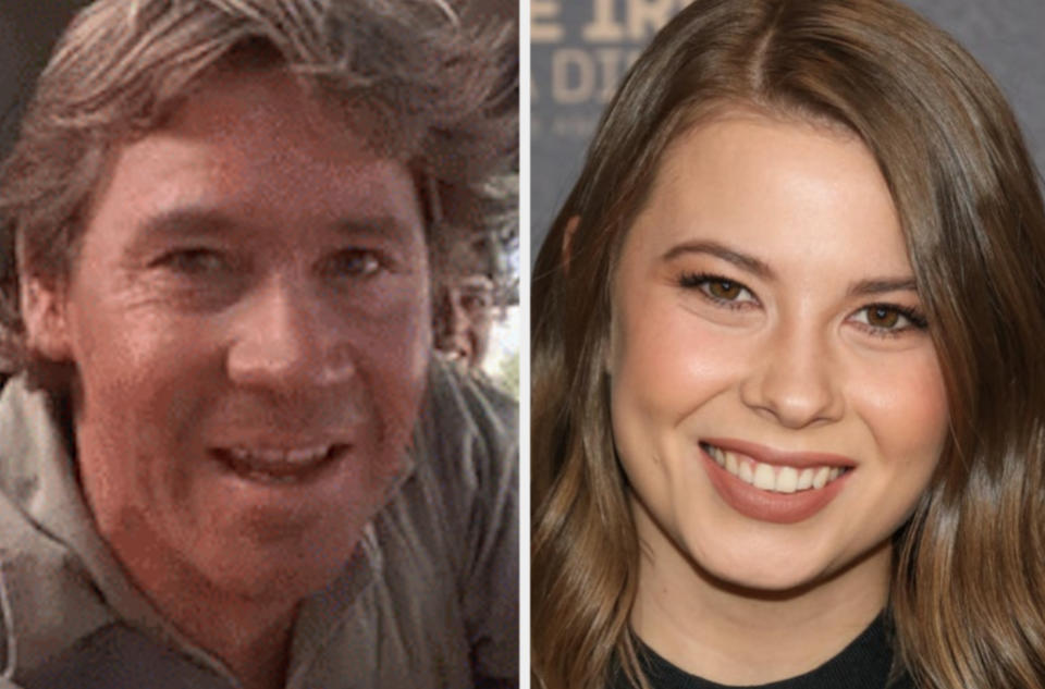 Steve Irwin and Bindi Irwin