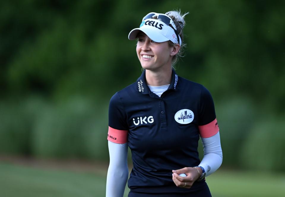 Nelly Korda earned $675,000 last year for winning the KPMG Women's PGA Championship. The total purse and winner's check will double this year.