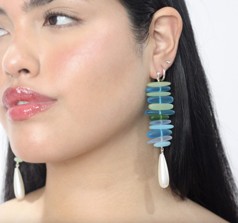 <p><a href="https://www.serendipitous-project.com/product/aqua-earrings" rel="nofollow noopener" target="_blank" data-ylk="slk:Shop Now;elm:context_link;itc:0;sec:content-canvas" class="link ">Shop Now</a></p><p>Aqua Earrings</p><p>$70.00</p><p>serendipitous-project.com</p>