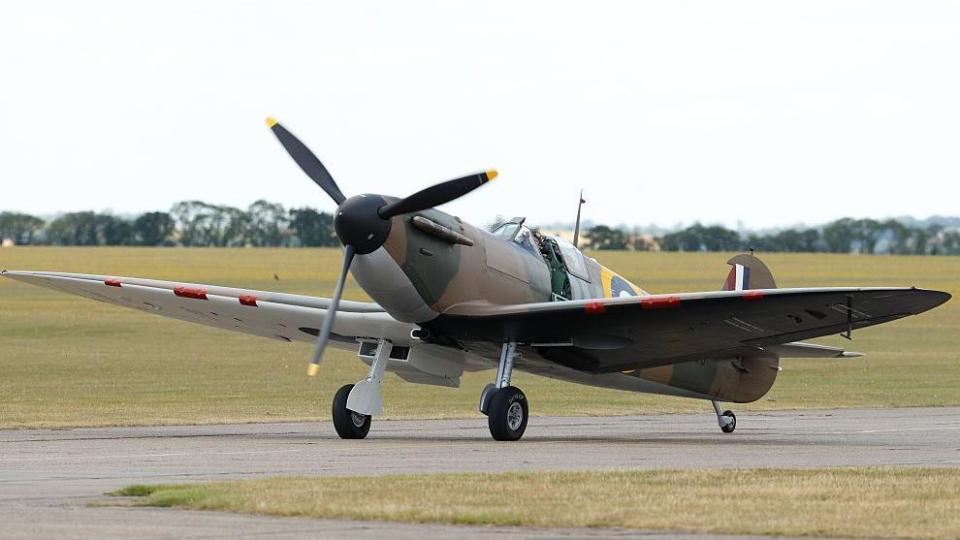 A restored Supermarine Spitfire Mark I aircraft (