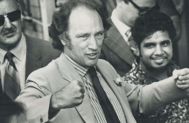 Pierre Elliot Trudeau, seen here on June 23, 1971, pushed for a multicultural Canadian society later that year. Photo: Fred Ross/Toronto Star via Getty Images