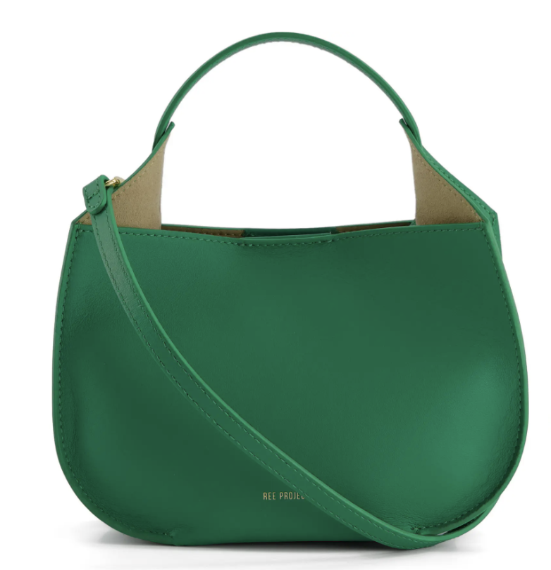 Mini Helene Leather Hobo Bag