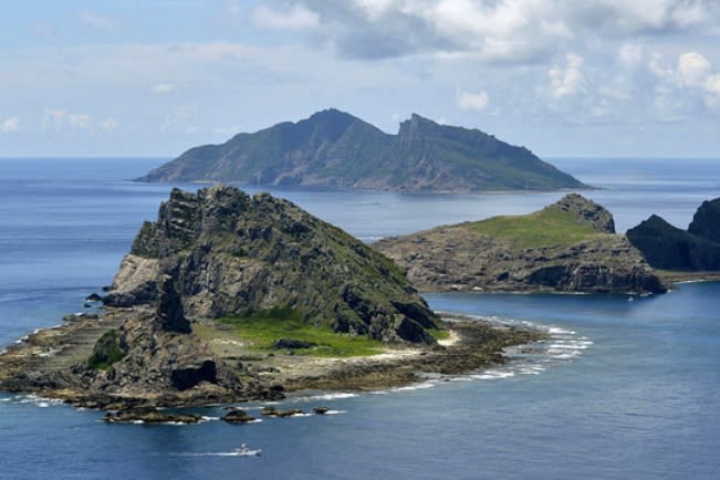 蘇澳籍漁船在釣魚台海域作業時遭日方撞擊。（圖／翻攝自Google map）