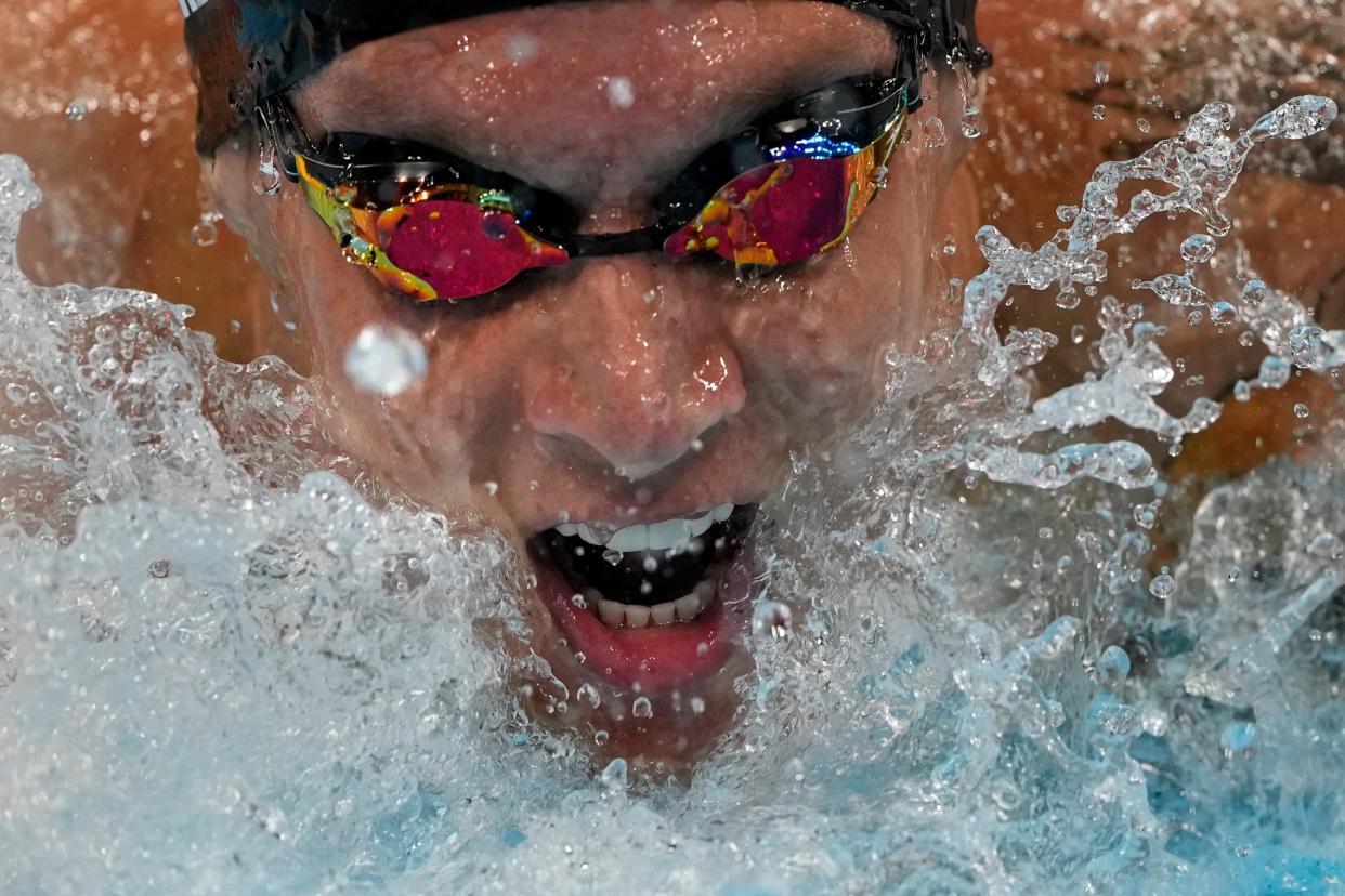 APTOPIX Tokyo Olympics Swimming (Copyright 2021 The Associated Press. All rights reserved)