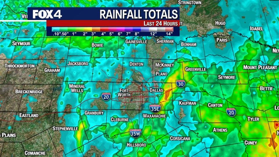 <div>Doppler radar rainfall estimates</div>