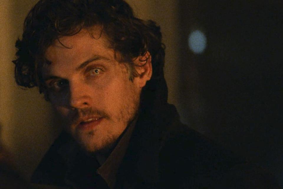 fear the walking dead teaser daniel sharman as troy otto in season 8 trailer, sporting contact lenses and looking evil