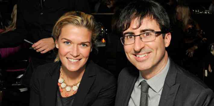 who is john oliver wife