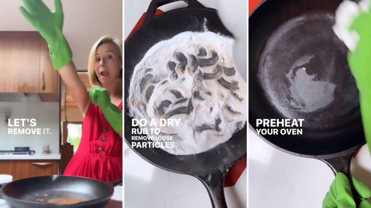 Cleaning expert shares easy hack for salvaging a rust-covered cast iron pan:  'You are quite literally a magician