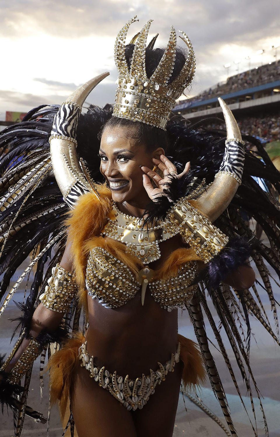 Carnival festivities in Brazil