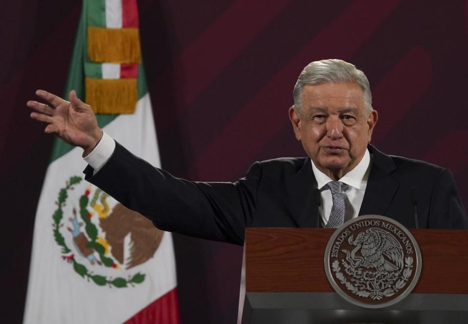 Mexican President Andres Manuel Lopez Obrador