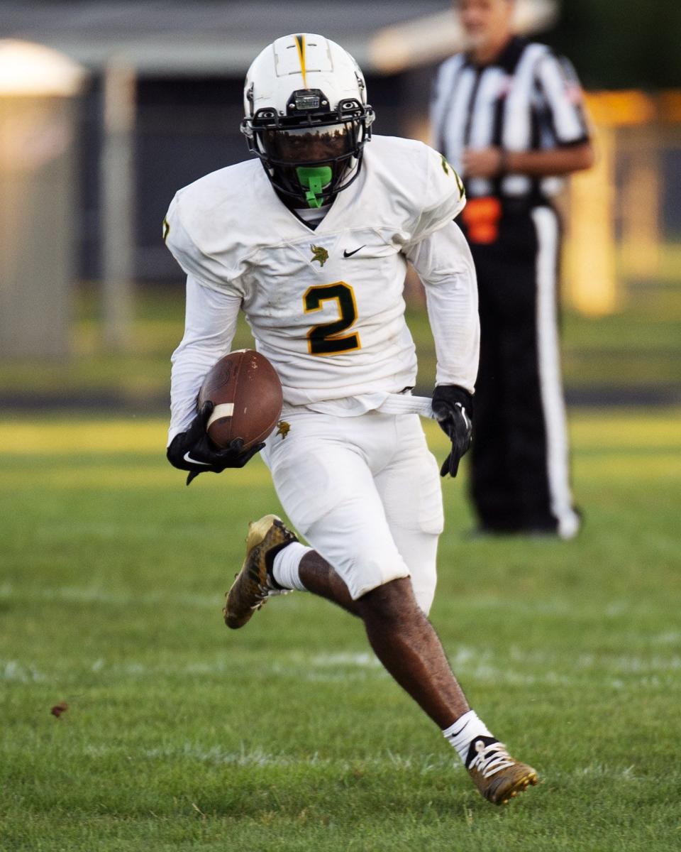 Running back Amir Brown leads Northland with 1,150 yards rushing and nine touchdowns.