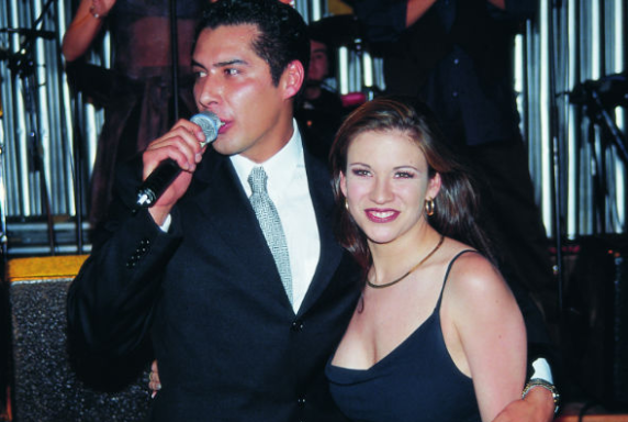 Ingrid Coronado con Charly López / Agencia México