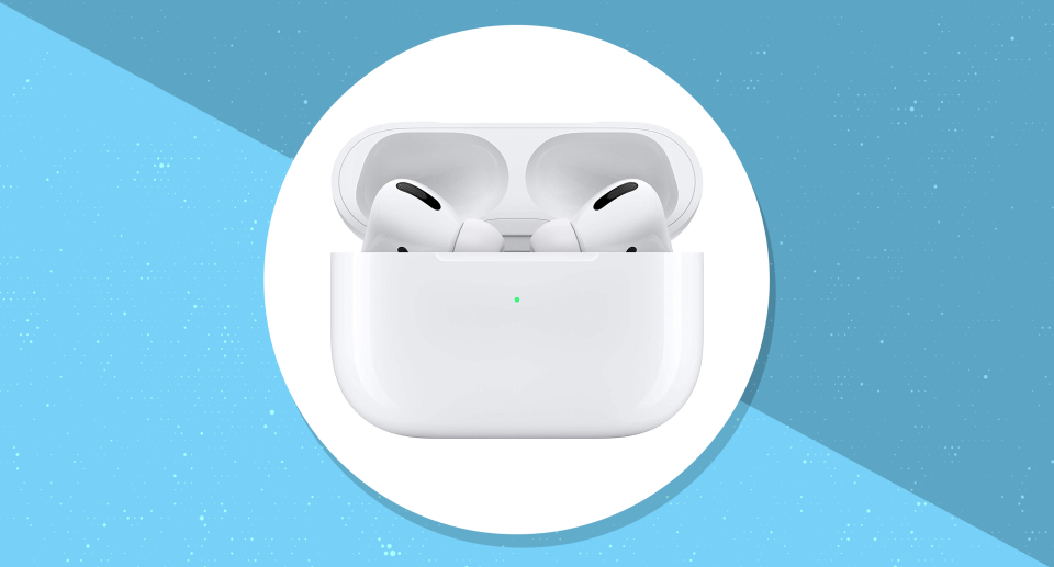 Save $14 on the new Apple AirPods Pro. (Photo: Amazon/Yahoo Lifestyle)