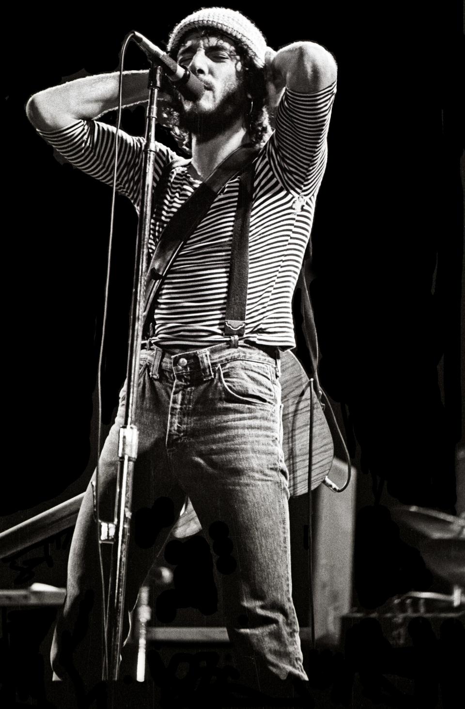 Bruce Springsteen on Oct 2, 1975 at Uptown Theater in Milwaukee. A bomb threat was called in during Bruce Springsteen's concert, an event that loomed ever since in Milwaukee lore.