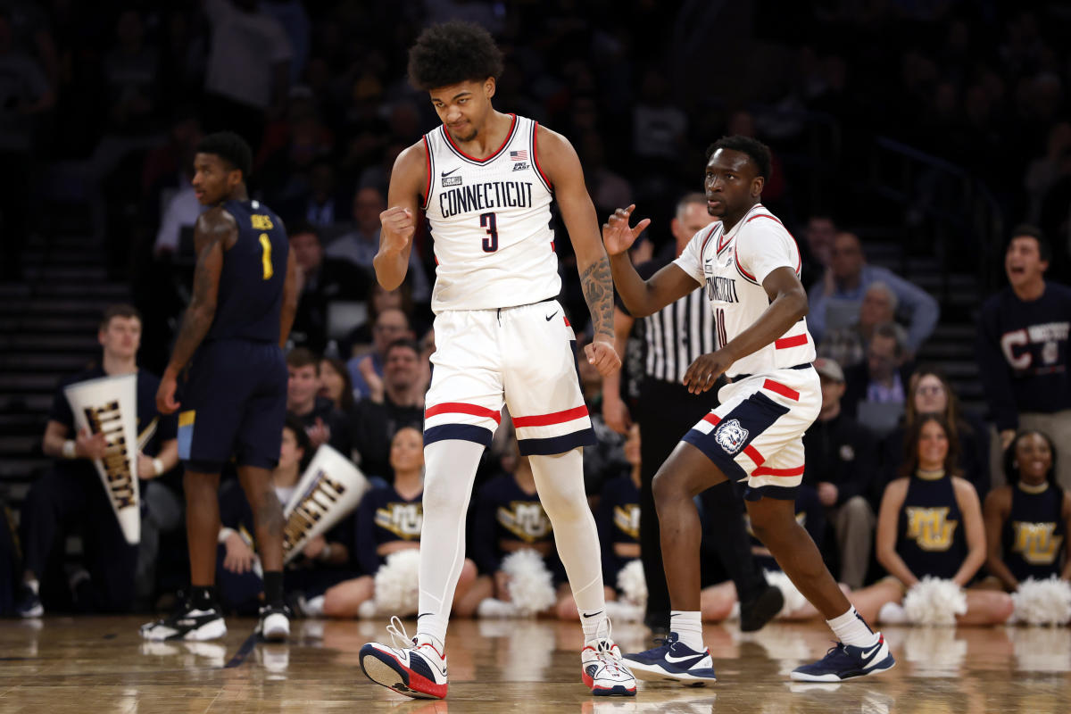 Uconn Outlasts Marquette To Win Big East Tourney Make Case For No 1 Overall Seed Yahoo Sport 5411