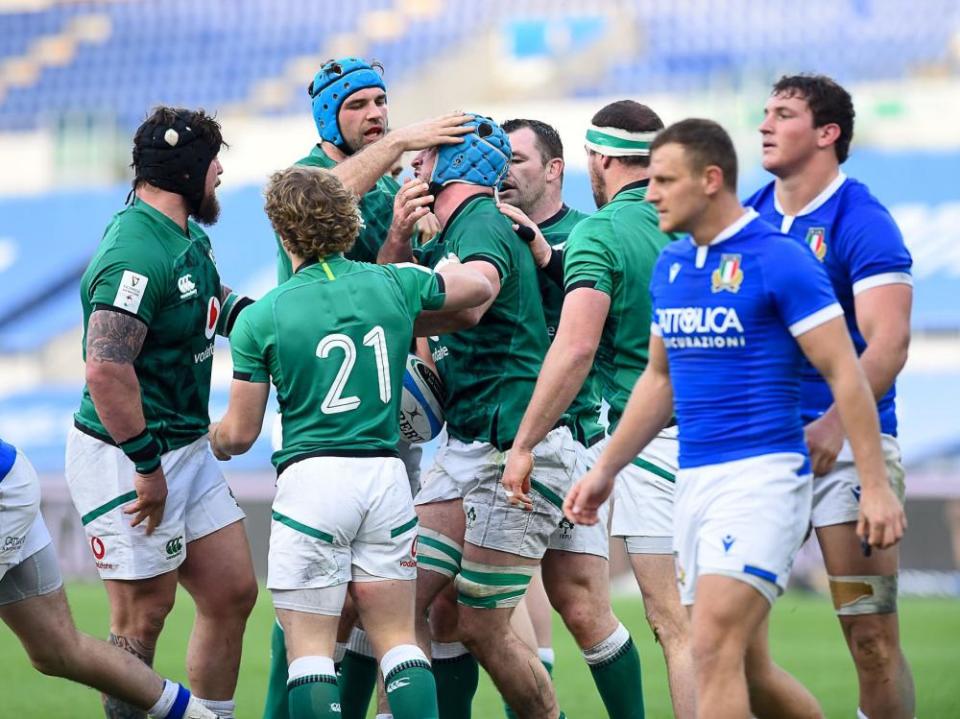 Italy suffered another heavy defeat, this time against an out-of-form Ireland.