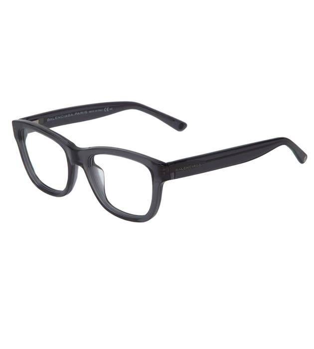 <b>Best designer spectacles:</b> Balenciaga<br>£250 <a href="http://www.netaporter.com" rel="nofollow noopener" target="_blank" data-ylk="slk:www.netaporter.com;elm:context_link;itc:0;sec:content-canvas" class="link ">www.netaporter.com</a>