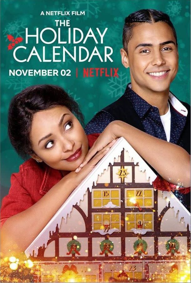 <p>If you've been missing Kat Graham ever since <em>Vampire Diaries</em> ended, then you'll be v happy to see her front and center in<em>The Holiday Calendar</em>. She plays a photographer who's given a magical Advent calendar—yes, really—that reveals unexpected clues to her destiny.</p><p><a class="link " href="https://www.netflix.com/title/80242446" rel="nofollow noopener" target="_blank" data-ylk="slk:Watch Now;elm:context_link;itc:0;sec:content-canvas">Watch Now</a></p>