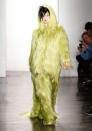 <b>New York Fashion AW13: Weird and wonderful runway looks<br><br></b>Someone call Sesame Street! Big Bird has gone missing.<b><br></b>