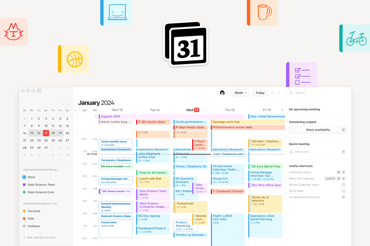 Notion Transforms with Cron Acquisition: Unveils Integrated Calendar Feature for Streamlined Productivity