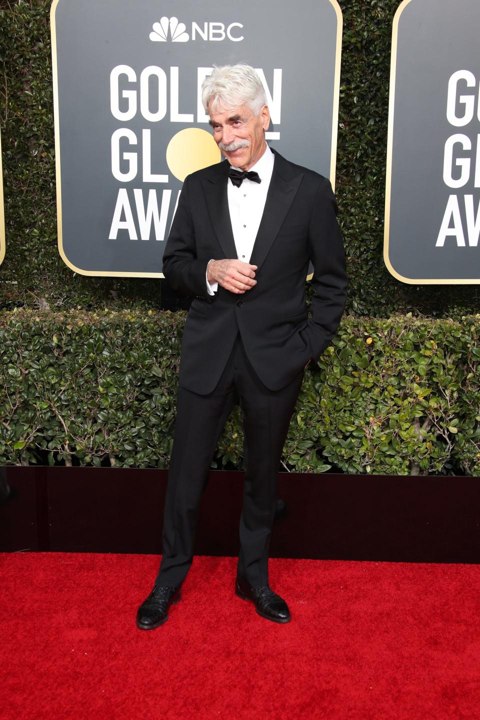 Sam Elliott pictured at the Golden Globe Awards.