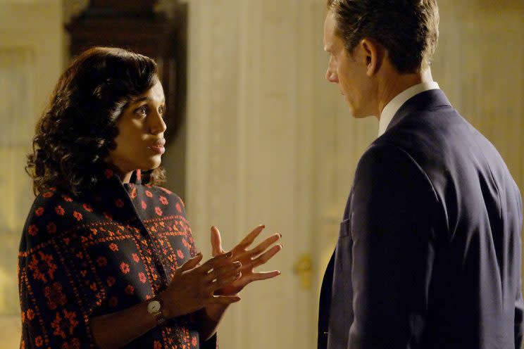 Kerry Washington and Tony Goldwyn (Credit: ABC)