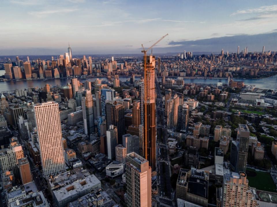 The Brooklyn Tower, a 93-story structure located at 9 DeKalb Avenue, is the tallest building in the borough.
