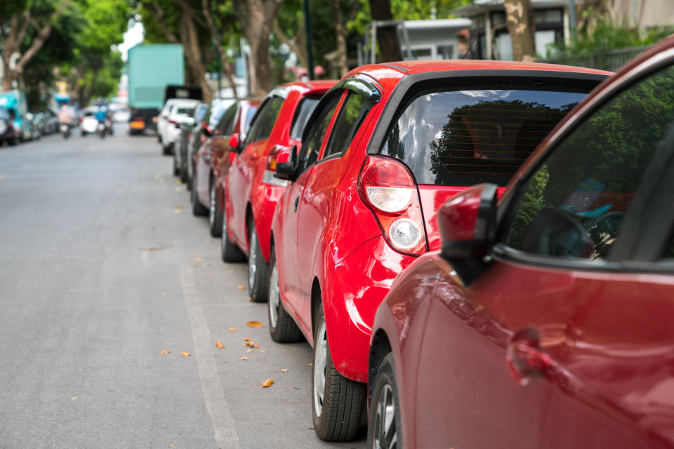 Parking in the middle is not exactly better for your fellow motorists. Source: Getty