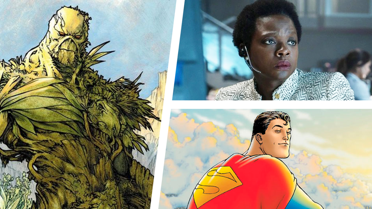 dc comics swamp thing superman amanda waller viola davis