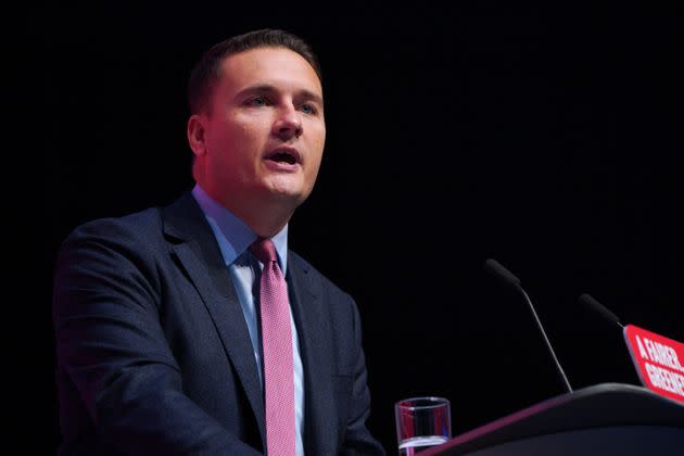 Wes Streeting, the shadow health secretary, at the Labour Party conference (Photo: Peter Byrne - PA Images via Getty Images)