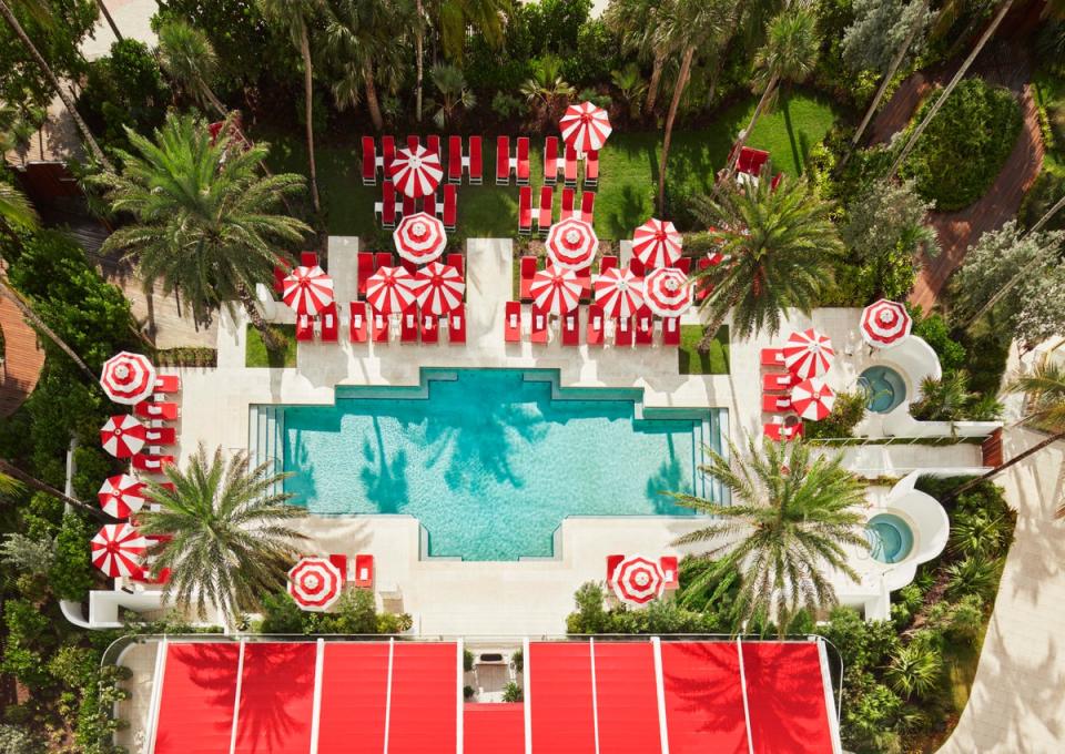 The pool at Faena Miami Beach   (Faena Miami Beach  )