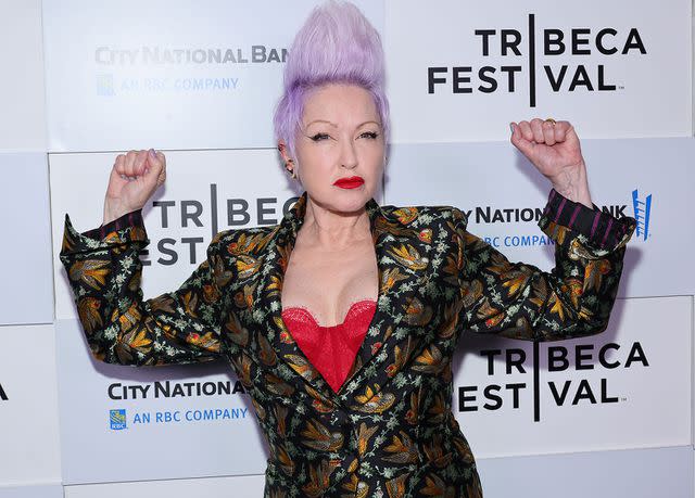 <p>Theo Wargo/Getty</p> Cyndi Lauper