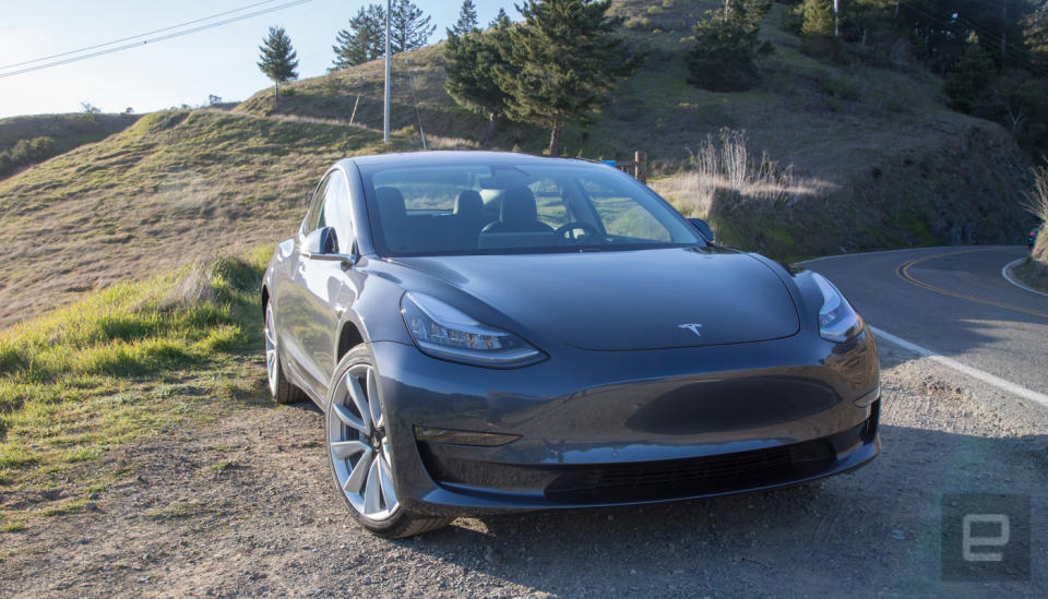 Tesla is making good on its promise to improve the Model 3's braking through a